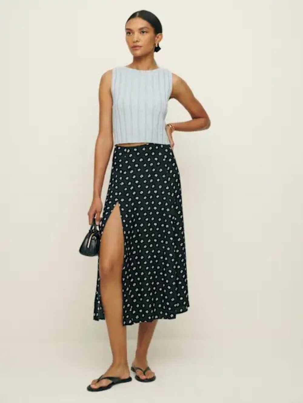 NWT Reformation Zoe Skirt // Color: Eliza // Size 6